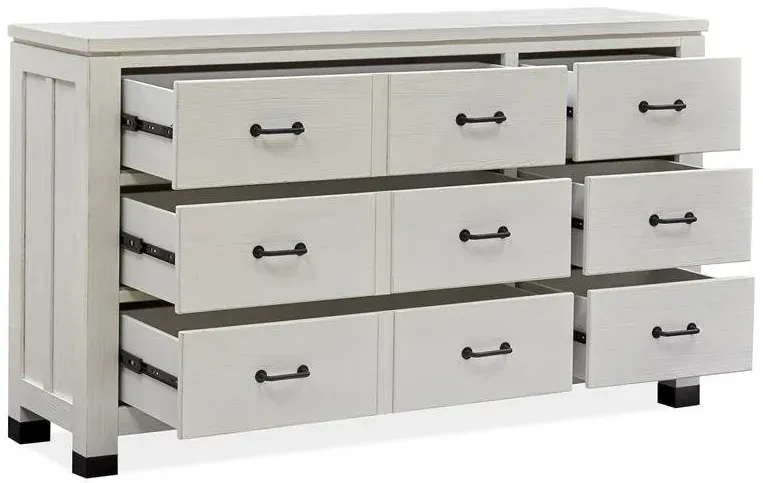 WOOD DRAWER DRESSER - HARPER SPRINGS