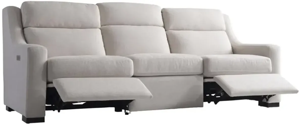 Bernhardt Germain Fabric Power Motion Sofa