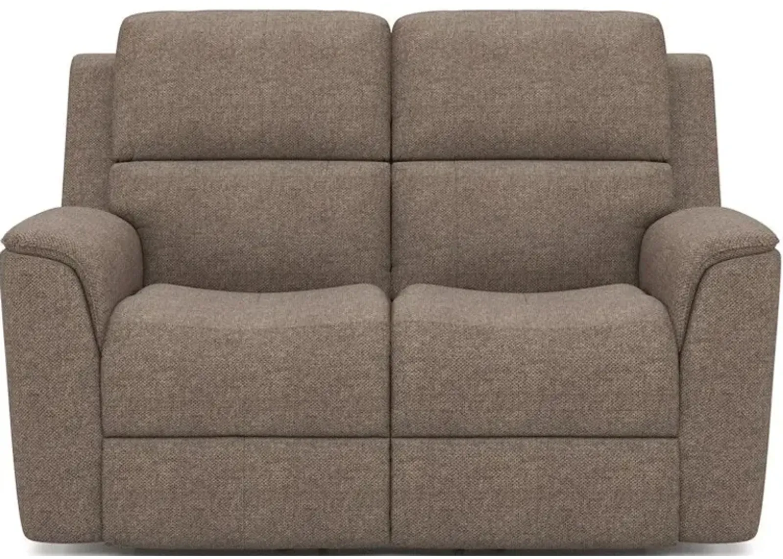 Flexsteel Henry Fog Triple Power Recliner Loveseat