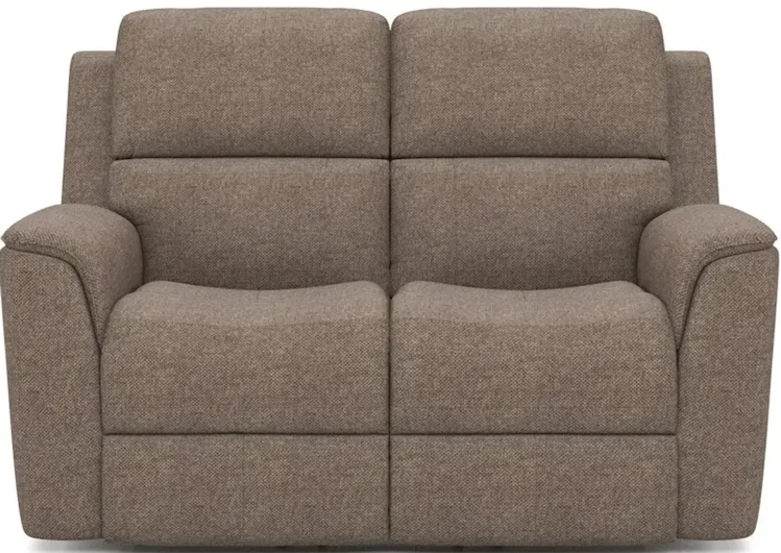 Flexsteel Henry Fog Triple Power Recliner Loveseat