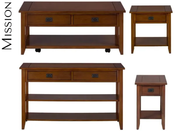 Jofran Mission Chairside Table