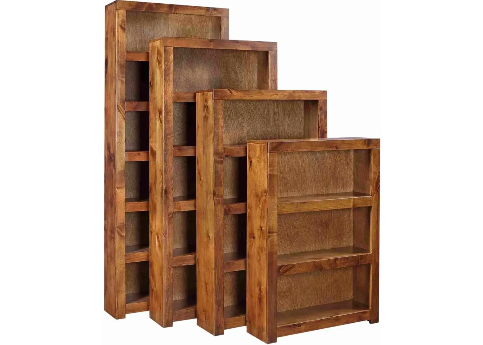 Aspenhome Lifestyle Fruitwood 84 Inch Bookcases