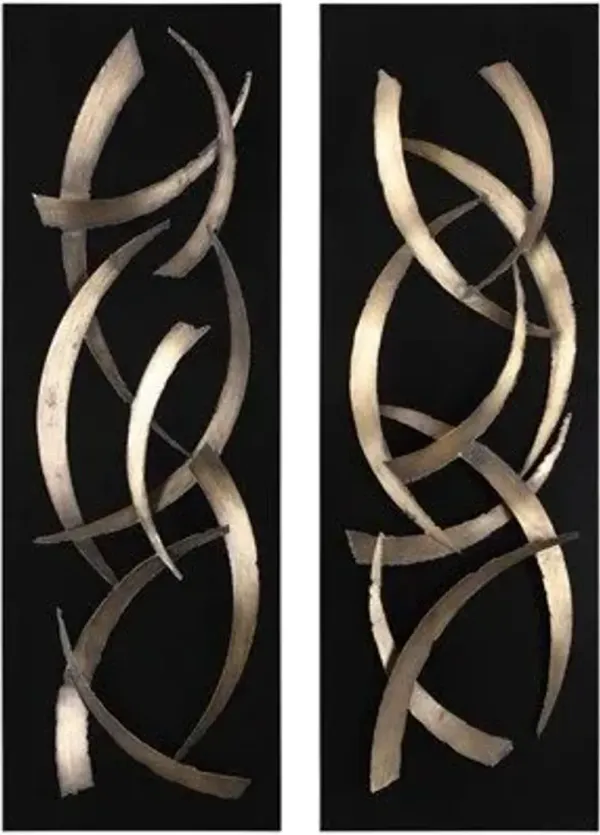 Uttermost Brushstrokes Metal Wall Art