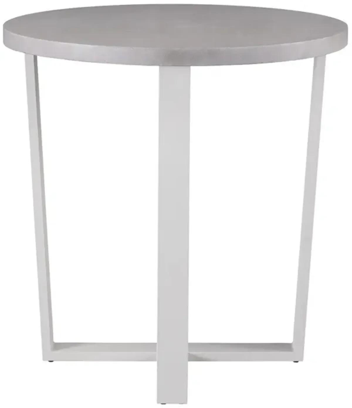 Universal Coastal Living Outdoor South Beach Chalk/Gray Bar Table