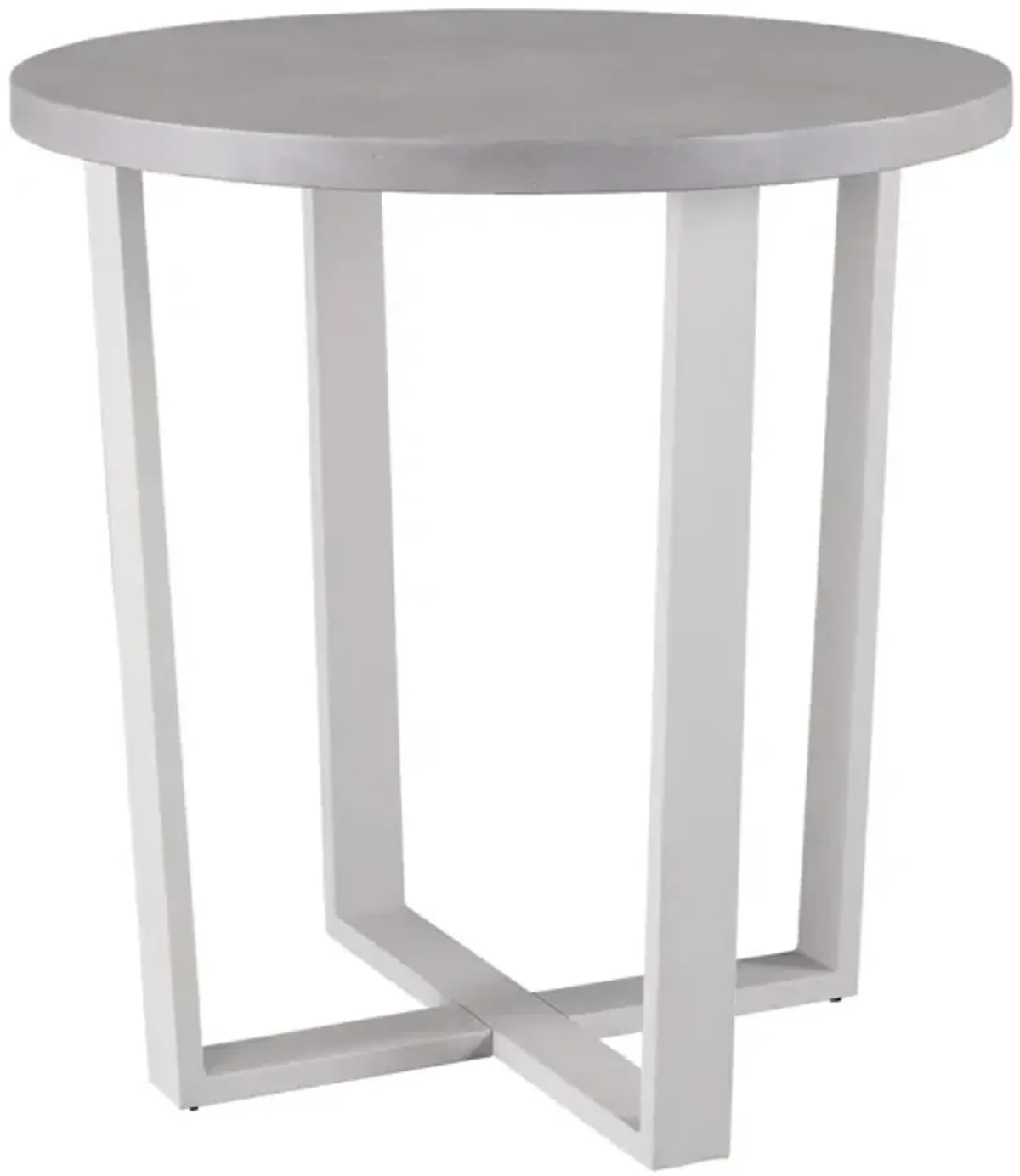 Universal Coastal Living Outdoor South Beach Chalk/Gray Bar Table