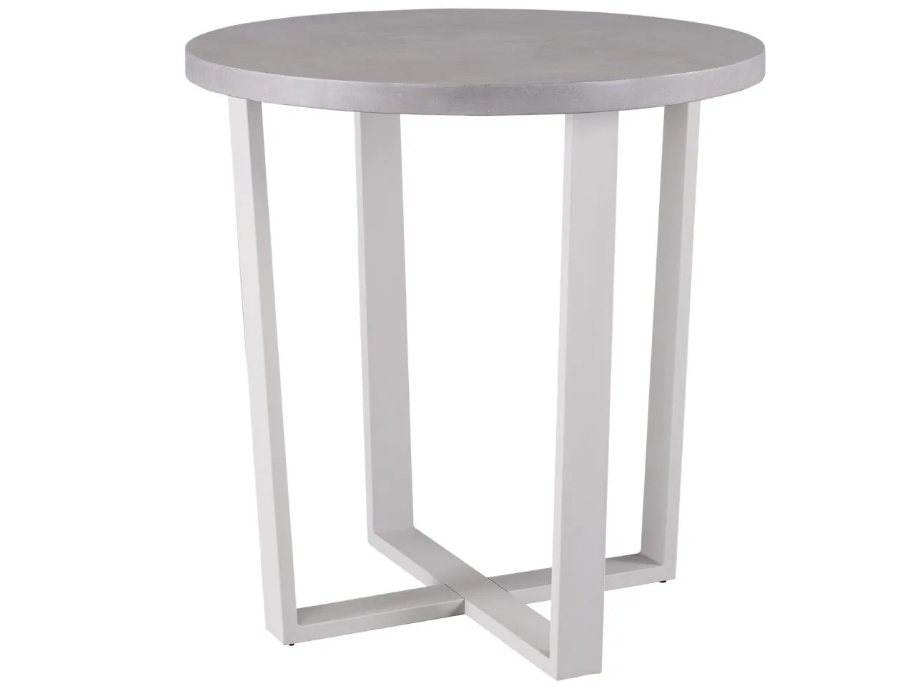 COASTAL LIVING OUTDOOR SOUTH BEACH CHALK/GRAY BAR TABLE