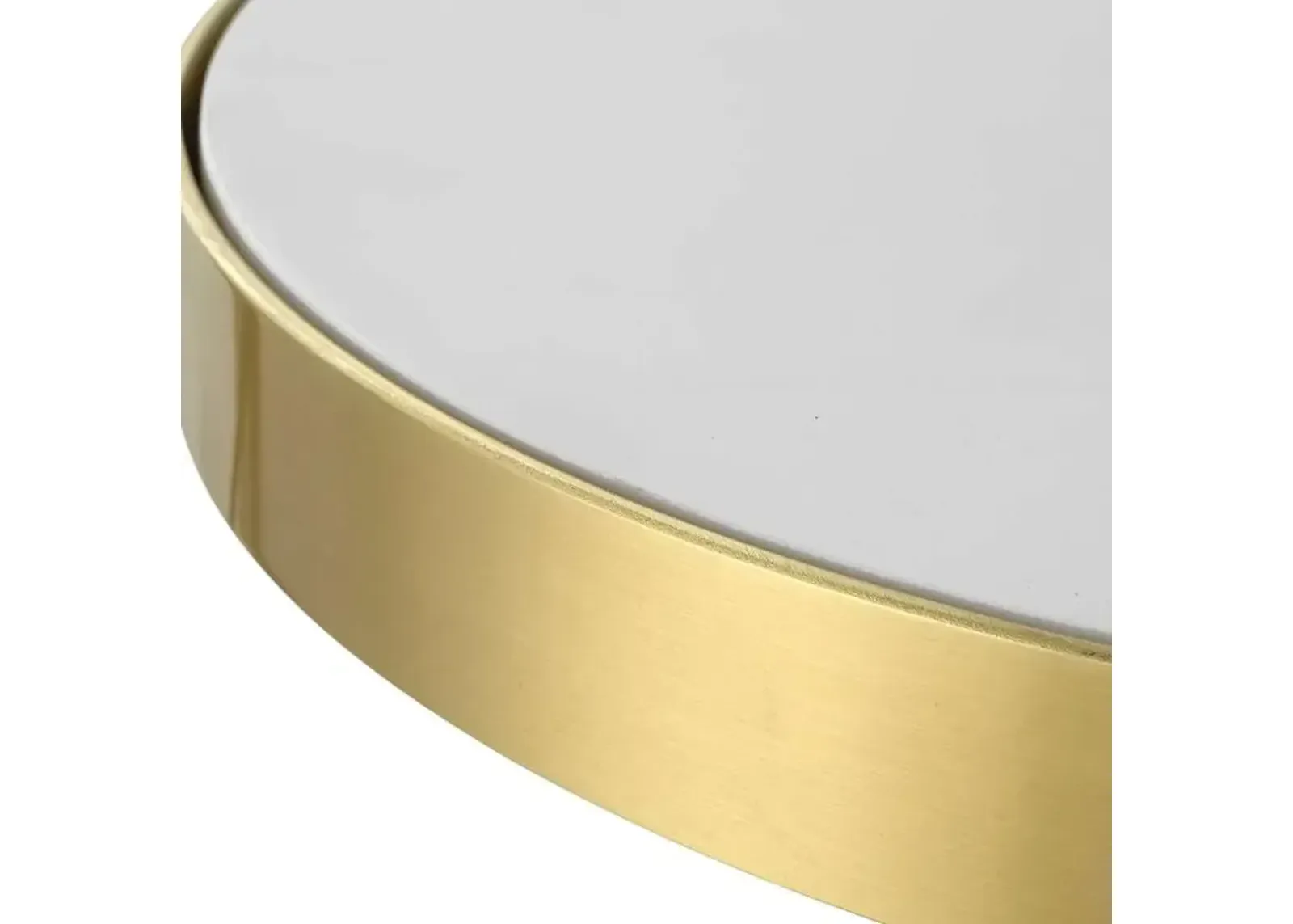 APEX GOLD/WHITE ACCENT TABLE