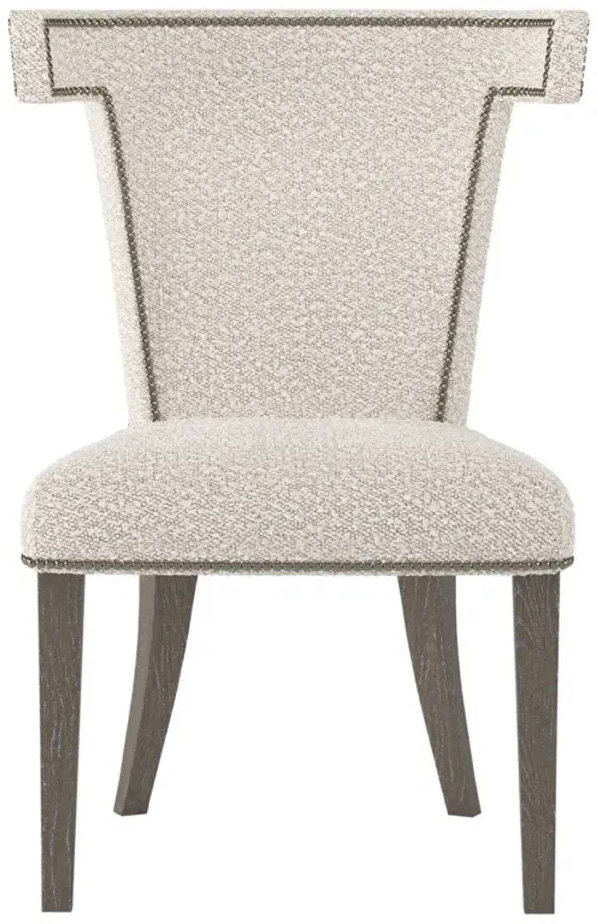 Bernhardt Remy Fabric Side Chair with Smoke Legs