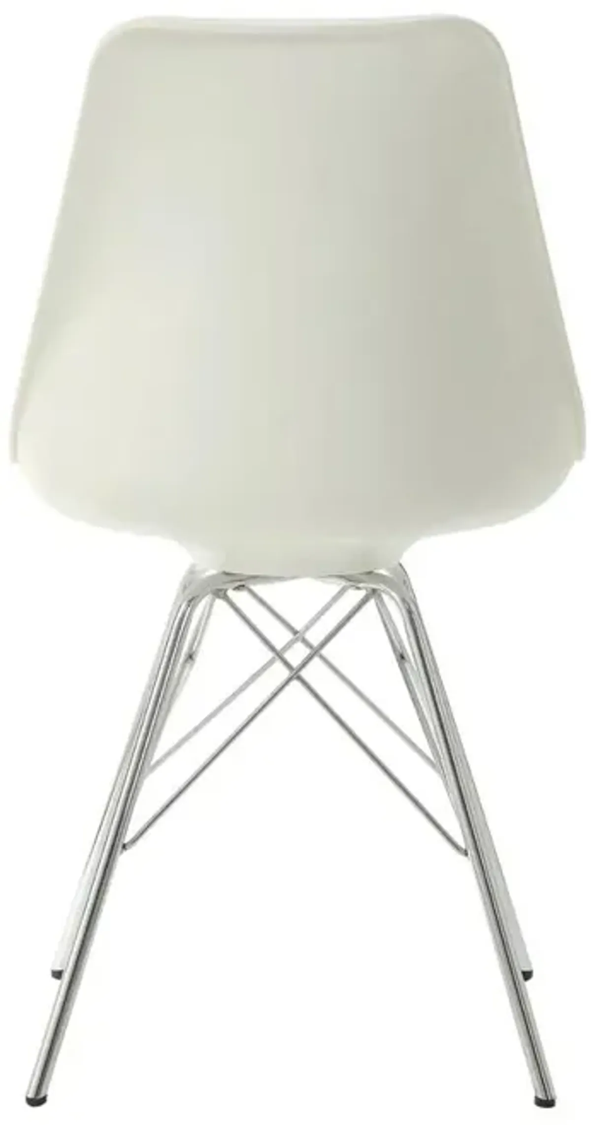 Coaster Juniper Polypropylene Dining Side Chair White