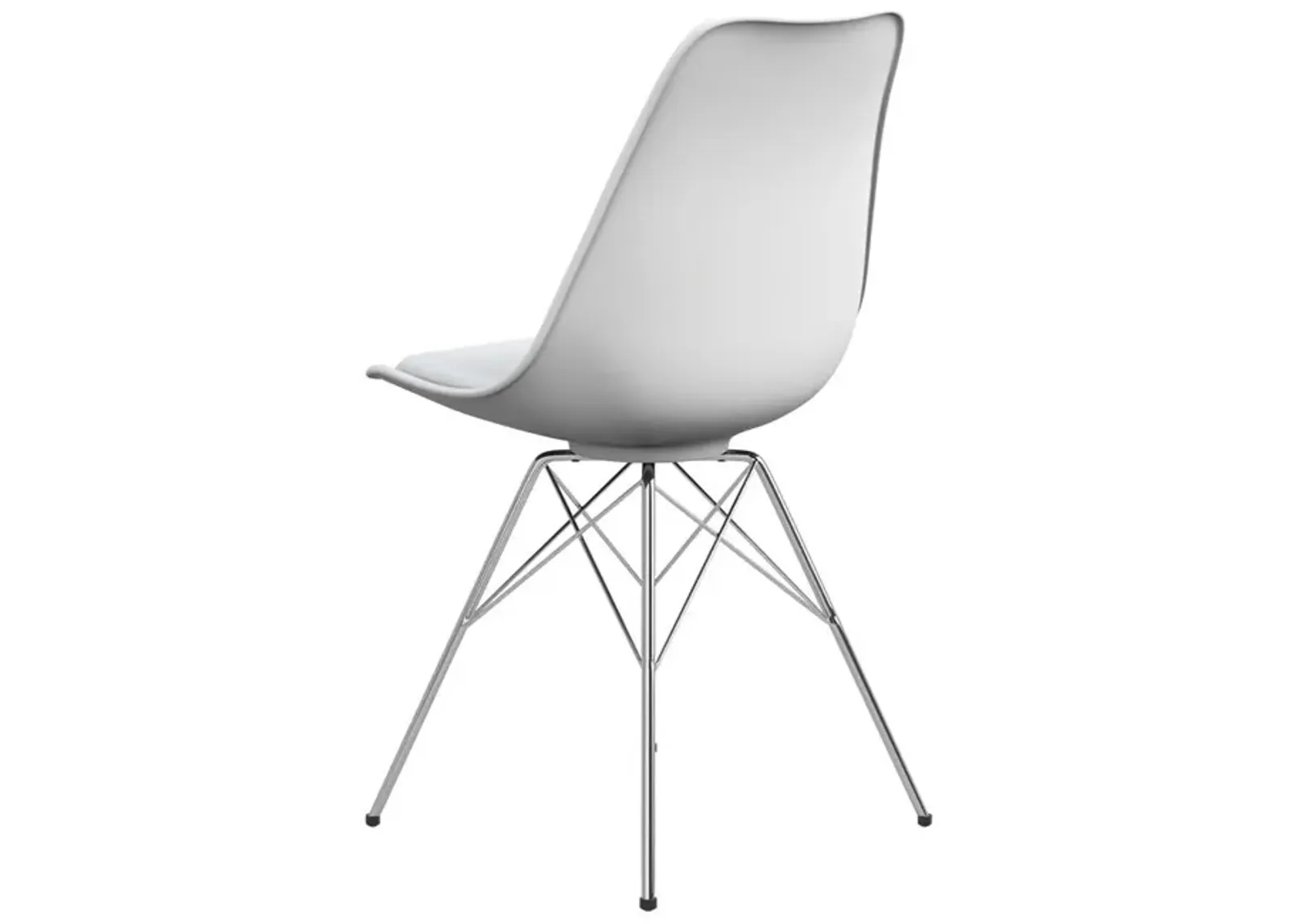 Coaster Juniper Polypropylene Dining Side Chair White