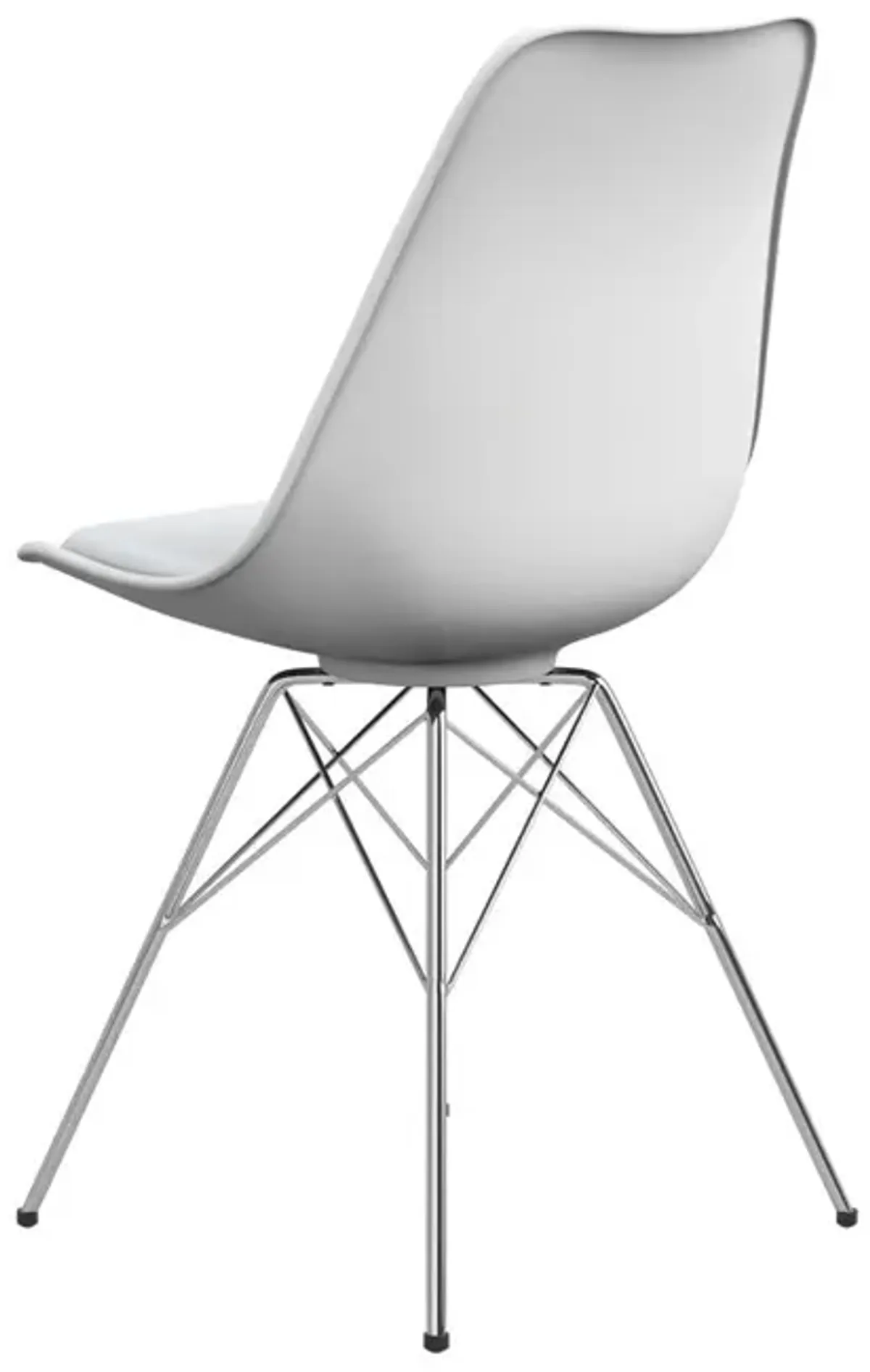 Coaster Juniper Polypropylene Dining Side Chair White