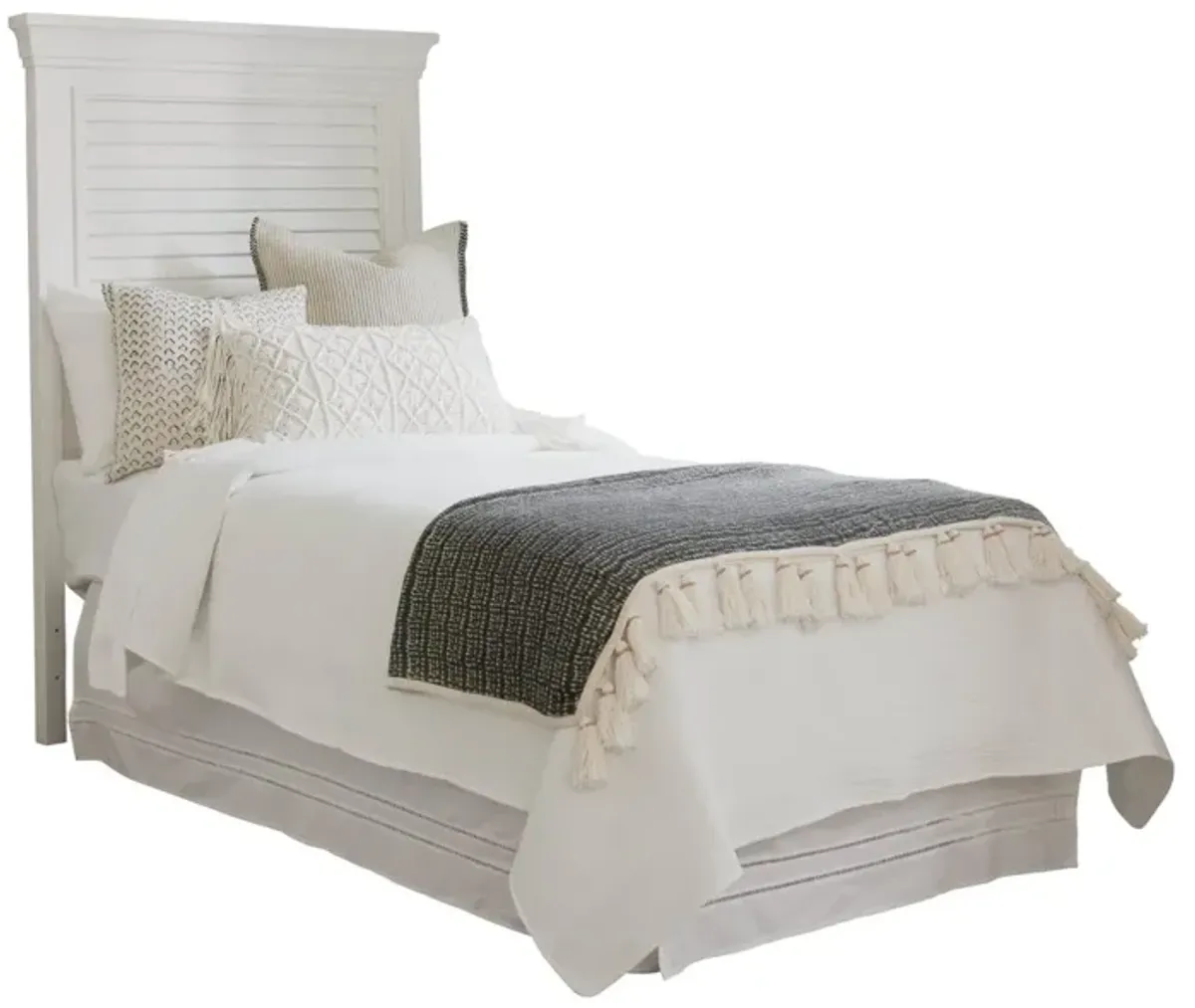 Tommy Bahama Home by Lexington Ocean Breeze Royal Palm Louvered Twin Headboard