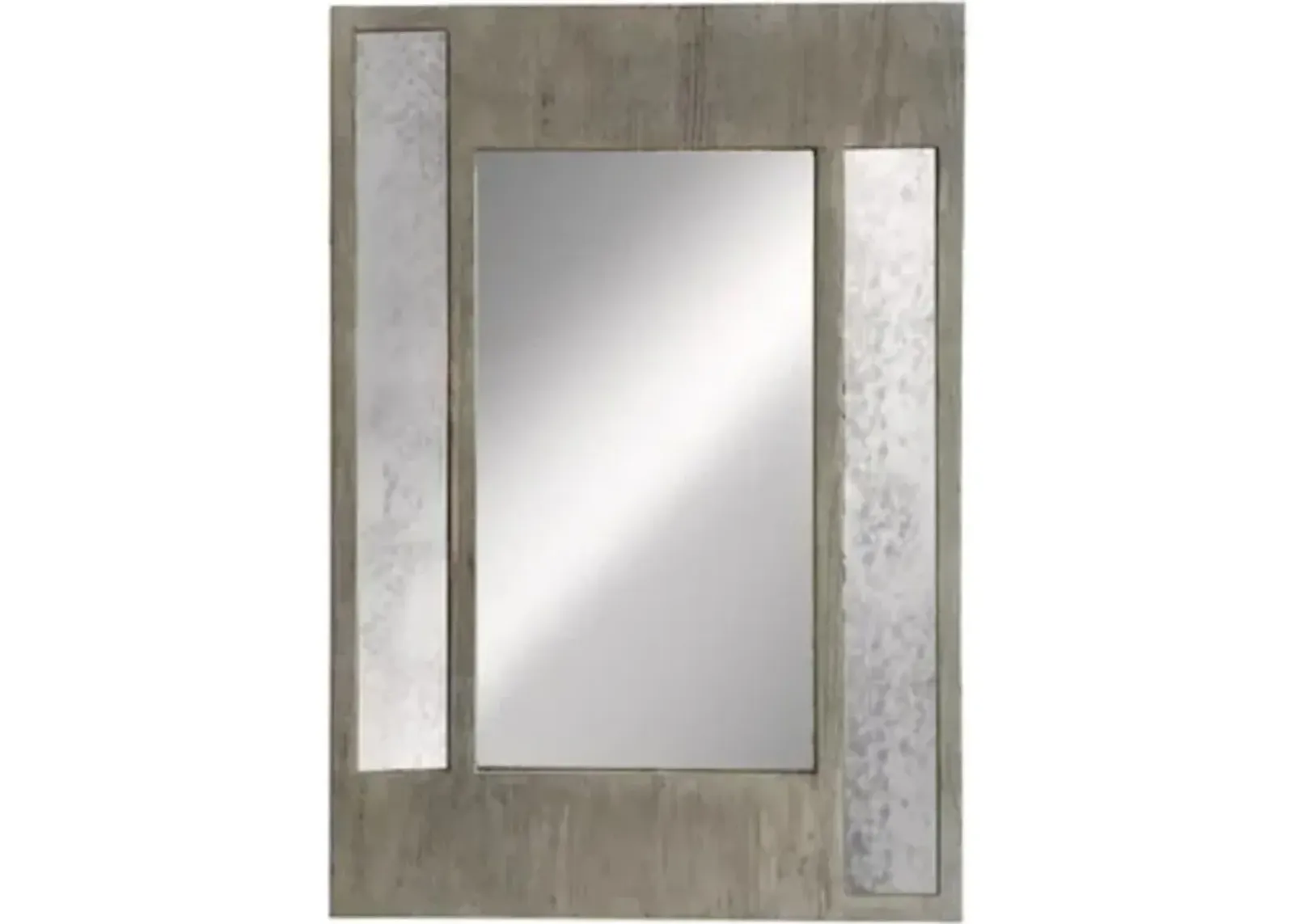 Crestview Mayberry Nickel Wall Mirror