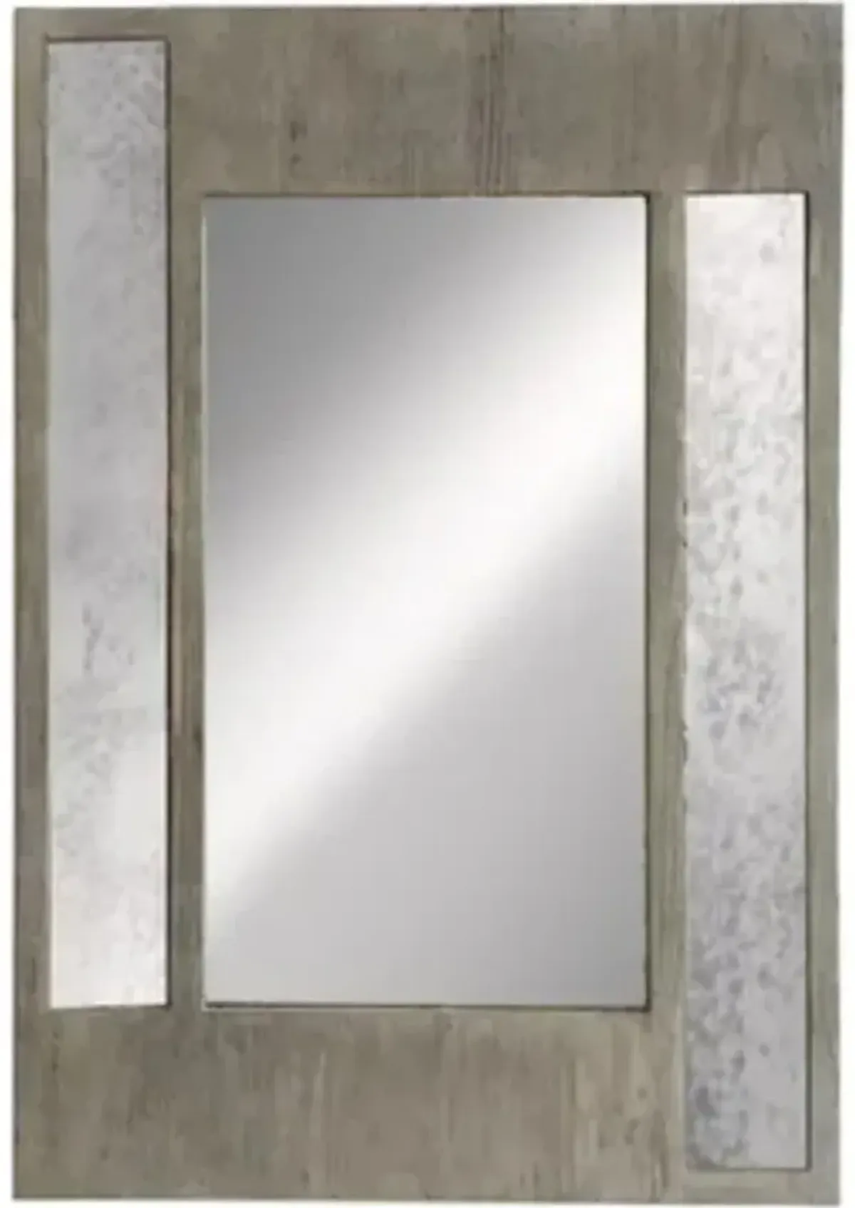 Crestview Mayberry Nickel Wall Mirror