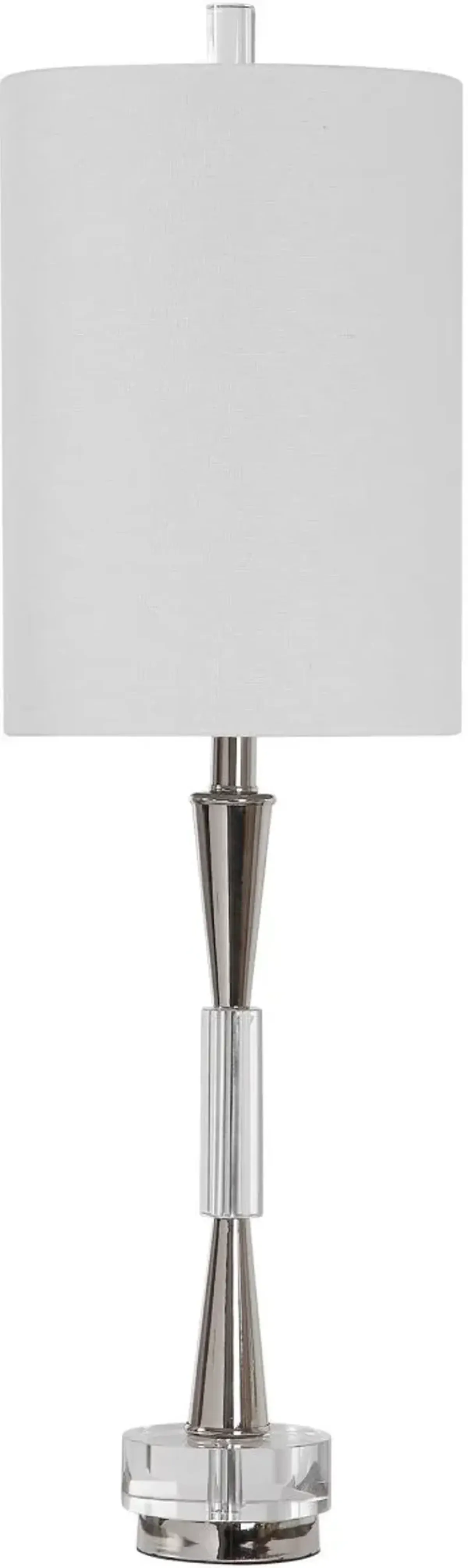 Uttermost Azaria Polished Nickel Buffet Lamp