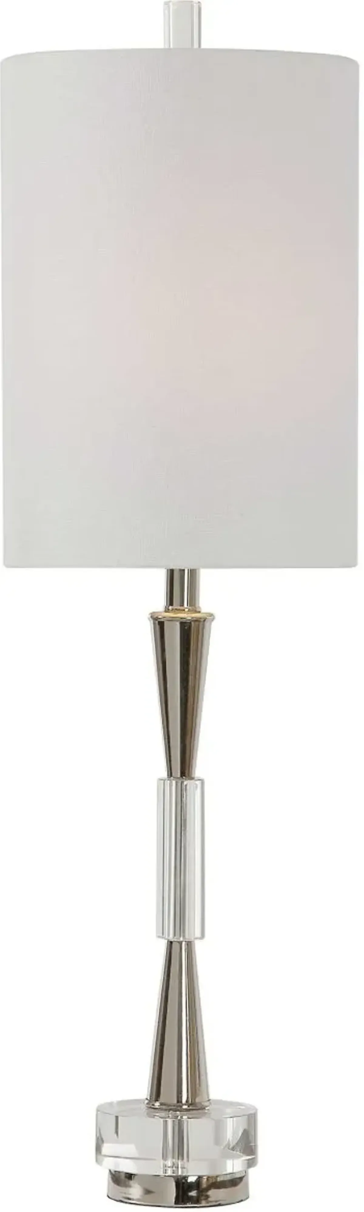 Uttermost Azaria Polished Nickel Buffet Lamp