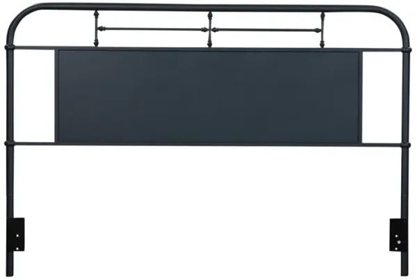 Liberty Furniture Metal Navy Vintage Series King Headboard