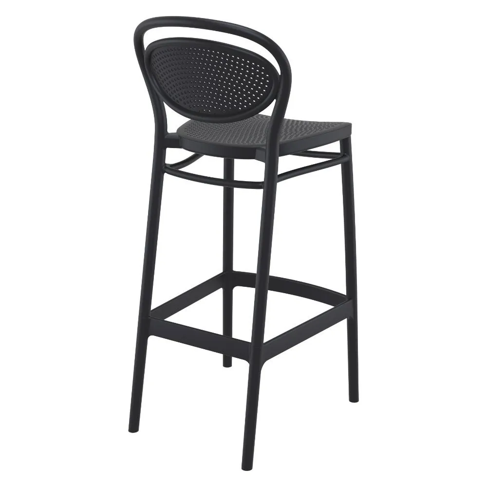 MARCEL BAR STOOL BLACK