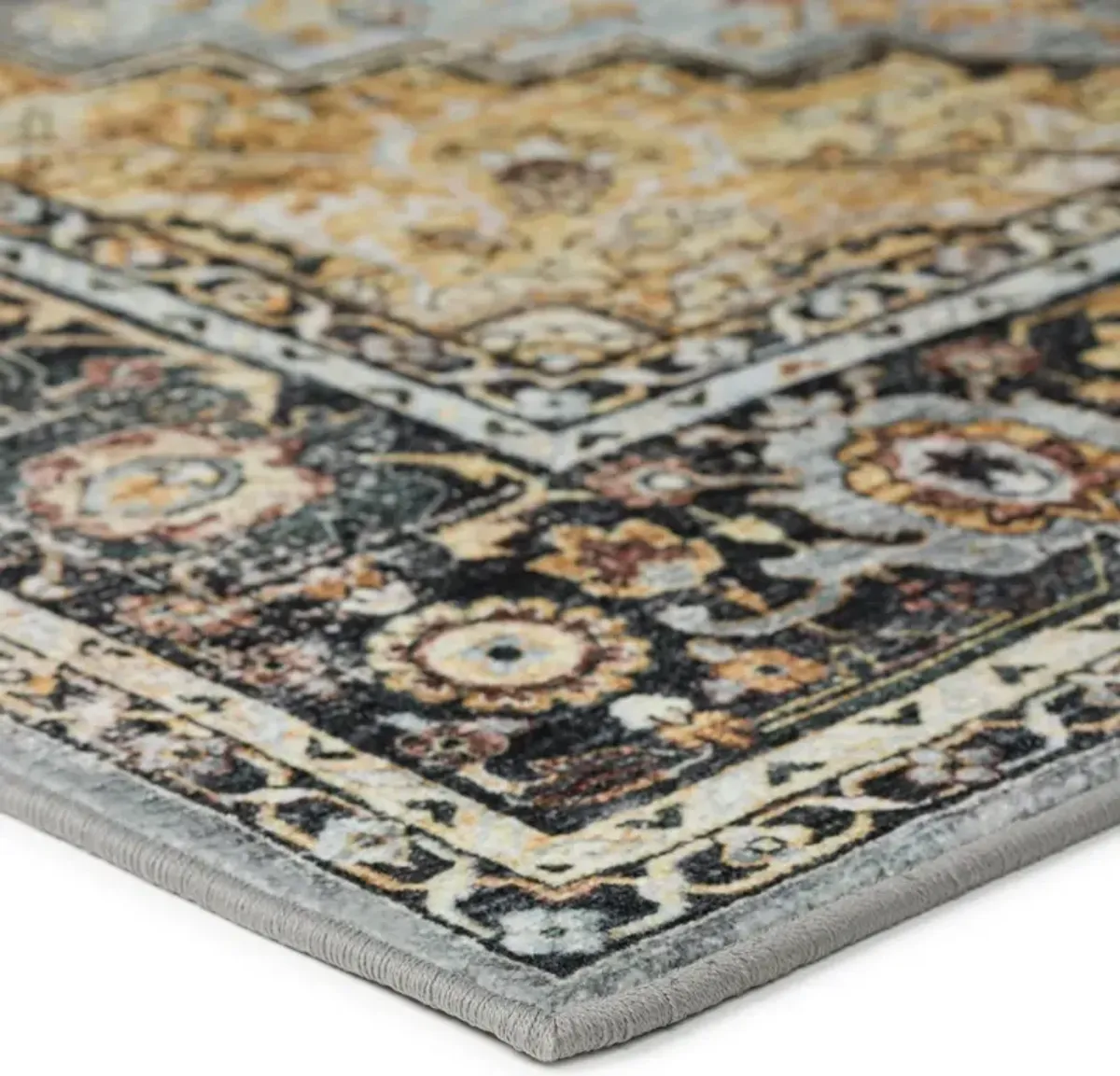 Bohemian Chic Distressed Diamond 5'X8' Area Rug