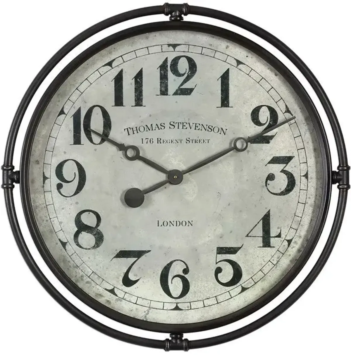 Uttermost By: John Kowalski Nakul Industrial Wall Clock