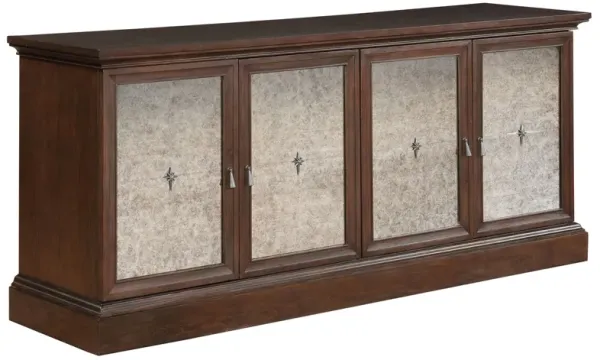 Coaster Brockway 4-Door Dining Sideboard Buffet Cabinet Antique Java
