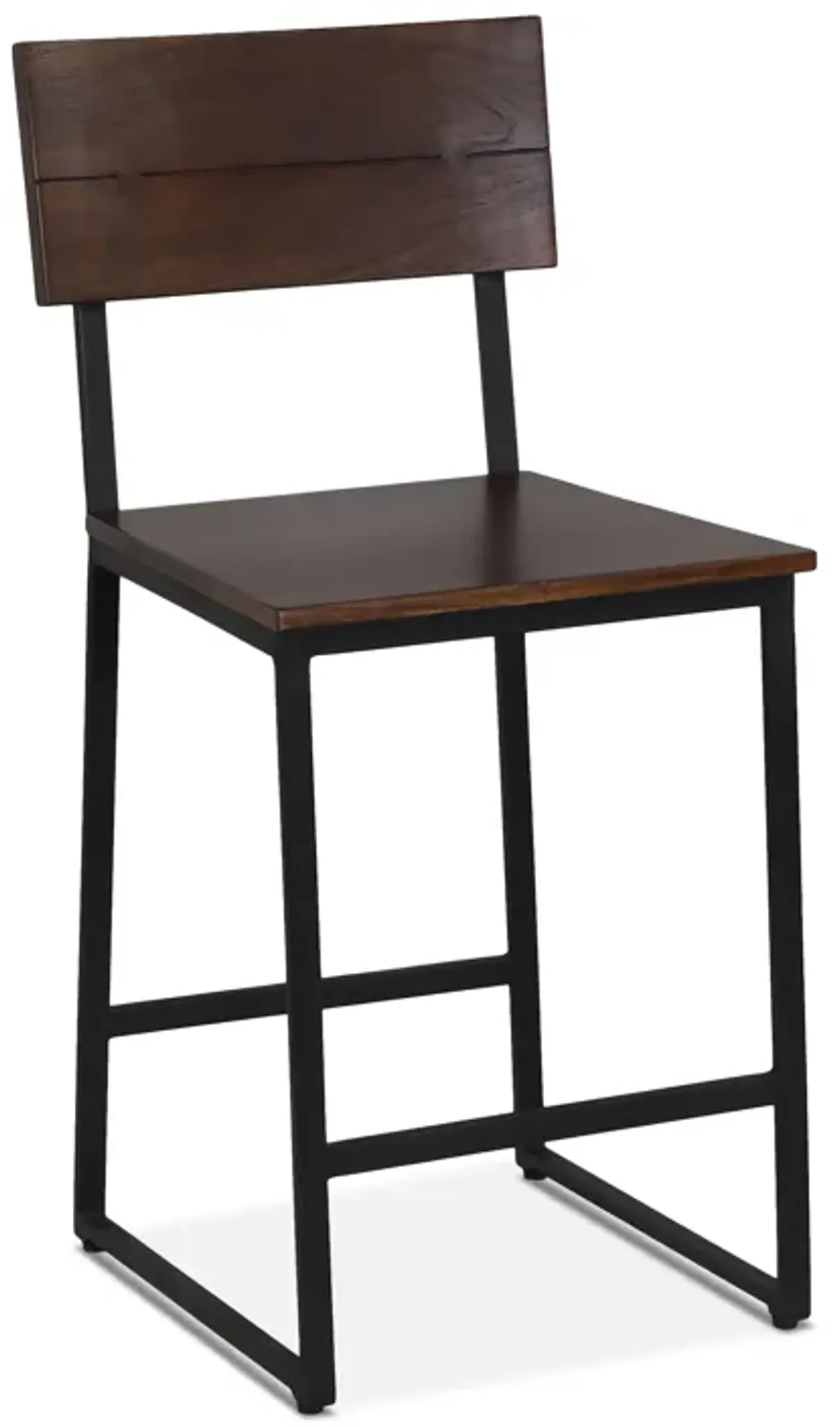 Home Trends Design Mozambique Acacia Wood Counter Stool