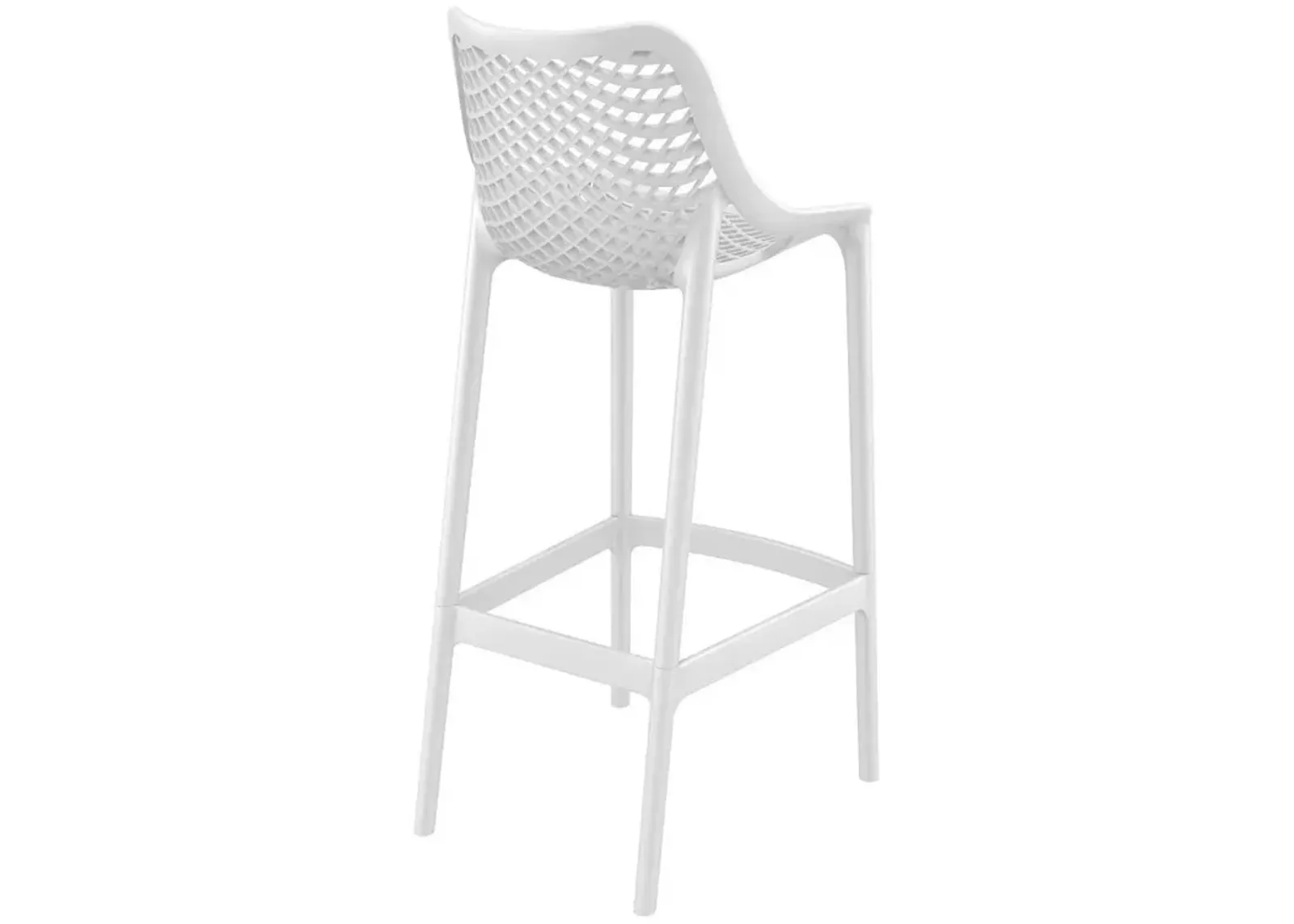 Siesta Air Indoor/Outdoor White Resin Stool