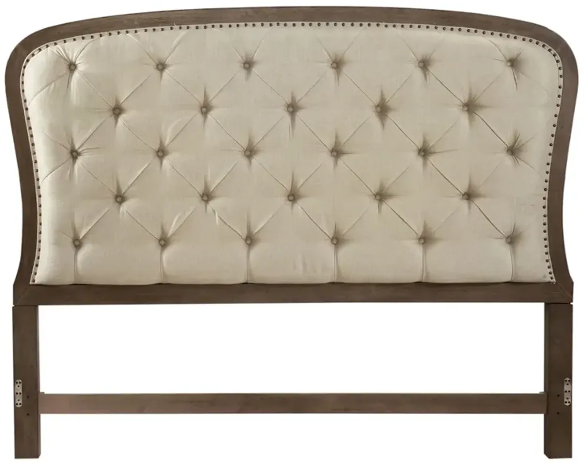 Liberty Furniture Tufted Panel Americana Farmhouse King Headboard