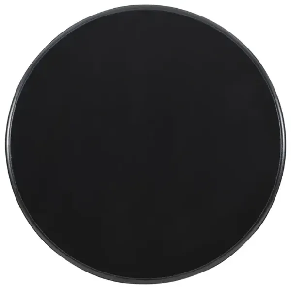 Powell Adeline Round Accent Table Black