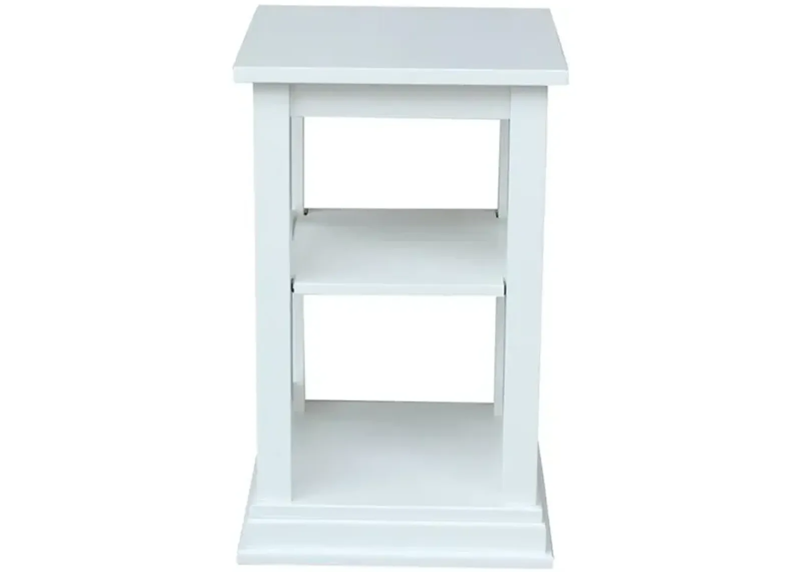 John Thomas Accent Table in White