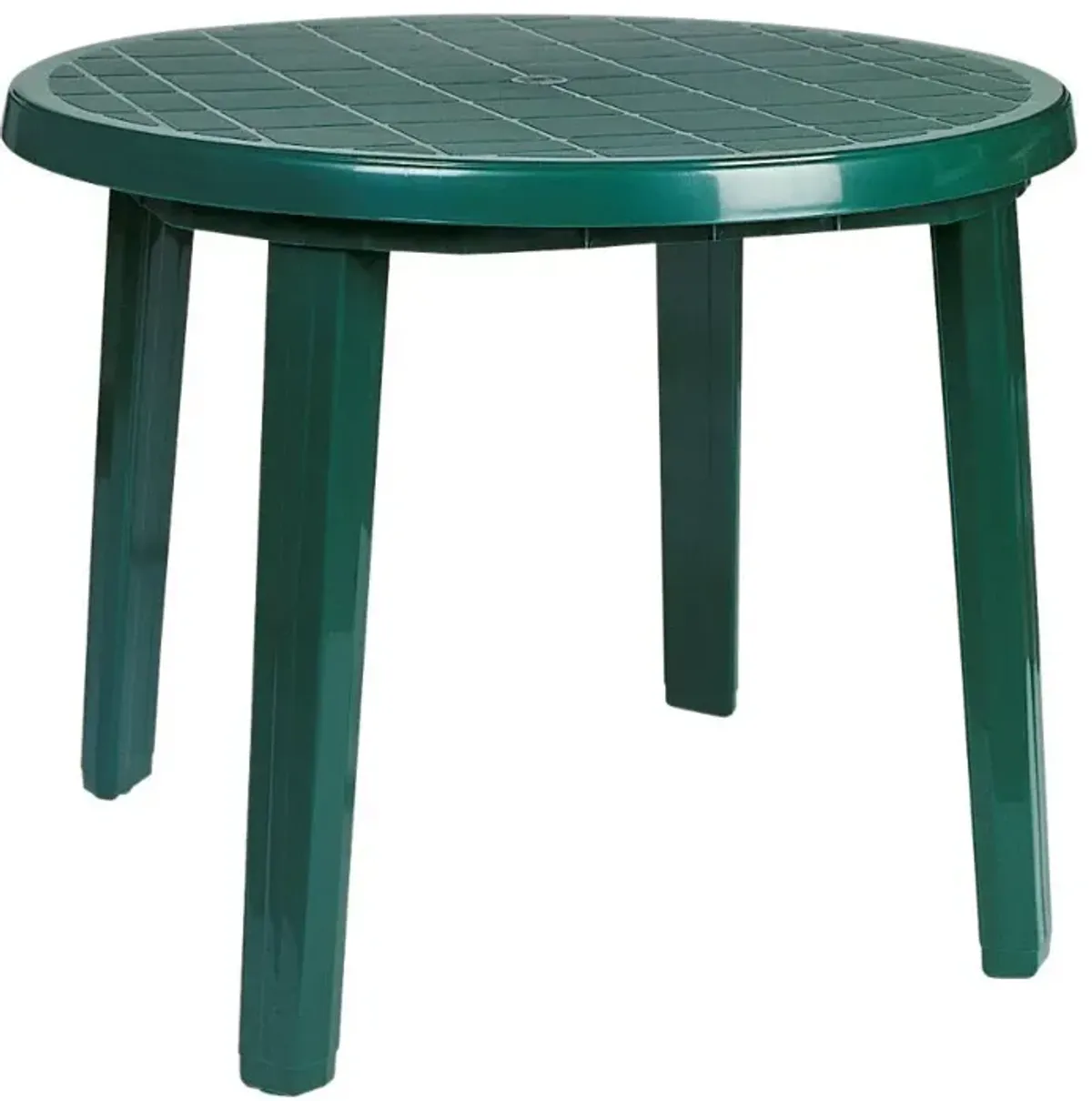 Compamia 35.5 Inch Sunny Resin Outdoor Round Dining Table Green