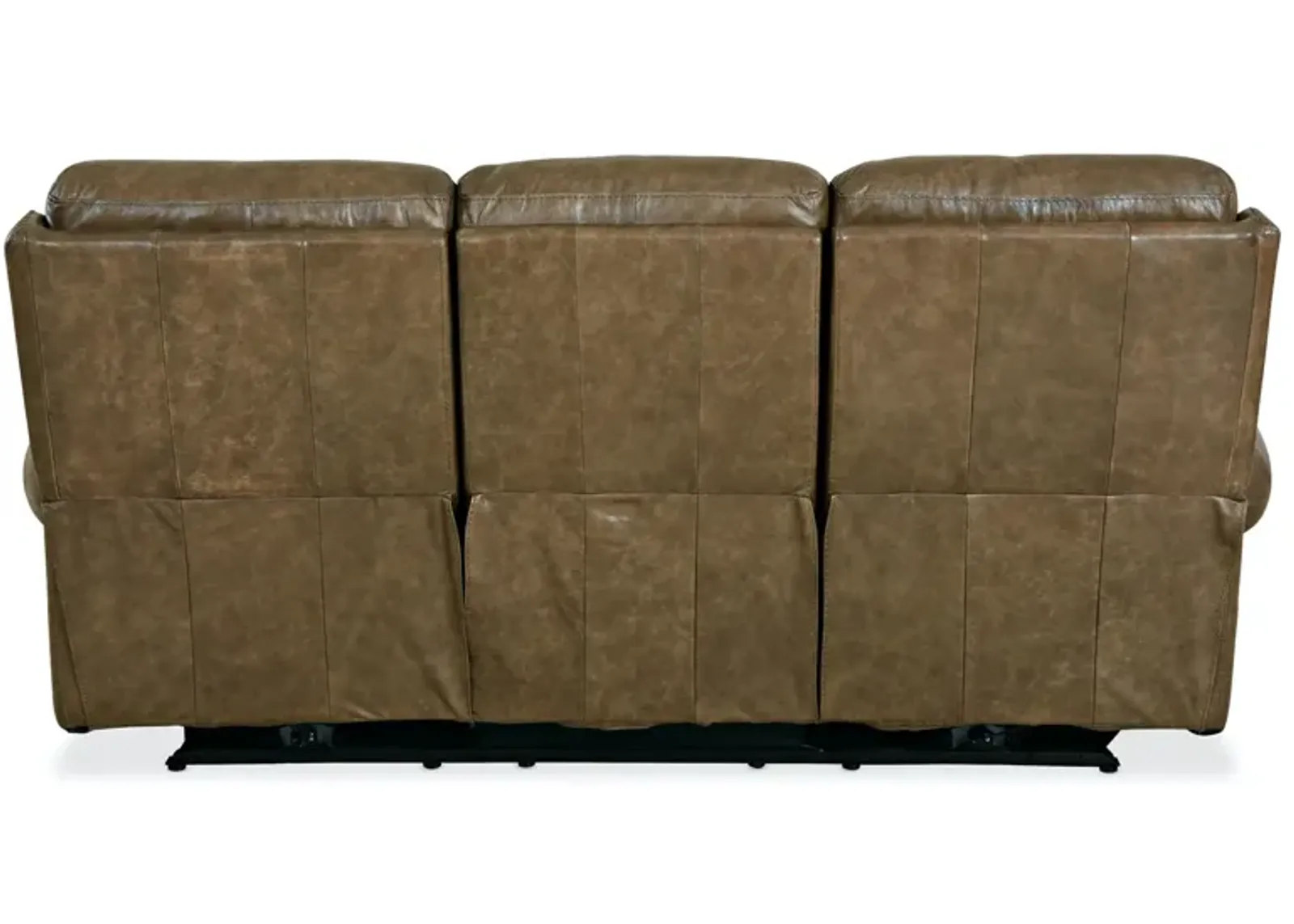 Hooker Furniture Brooks Power Leather Sofa with Power Headrest