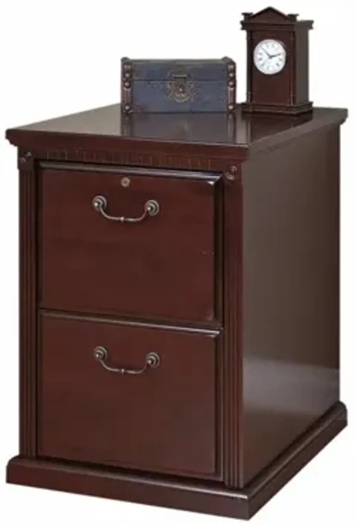 Martin Furniture Huntington Vibrant Cherry 2-Drawer Office File Cabinet