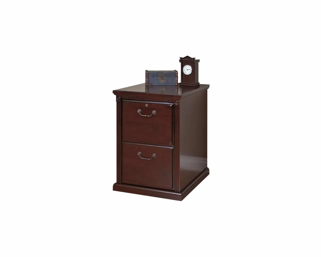 HUNTINGTON VIBRANT CHERRY 2-DRAWER OFFICE FILE CABINET