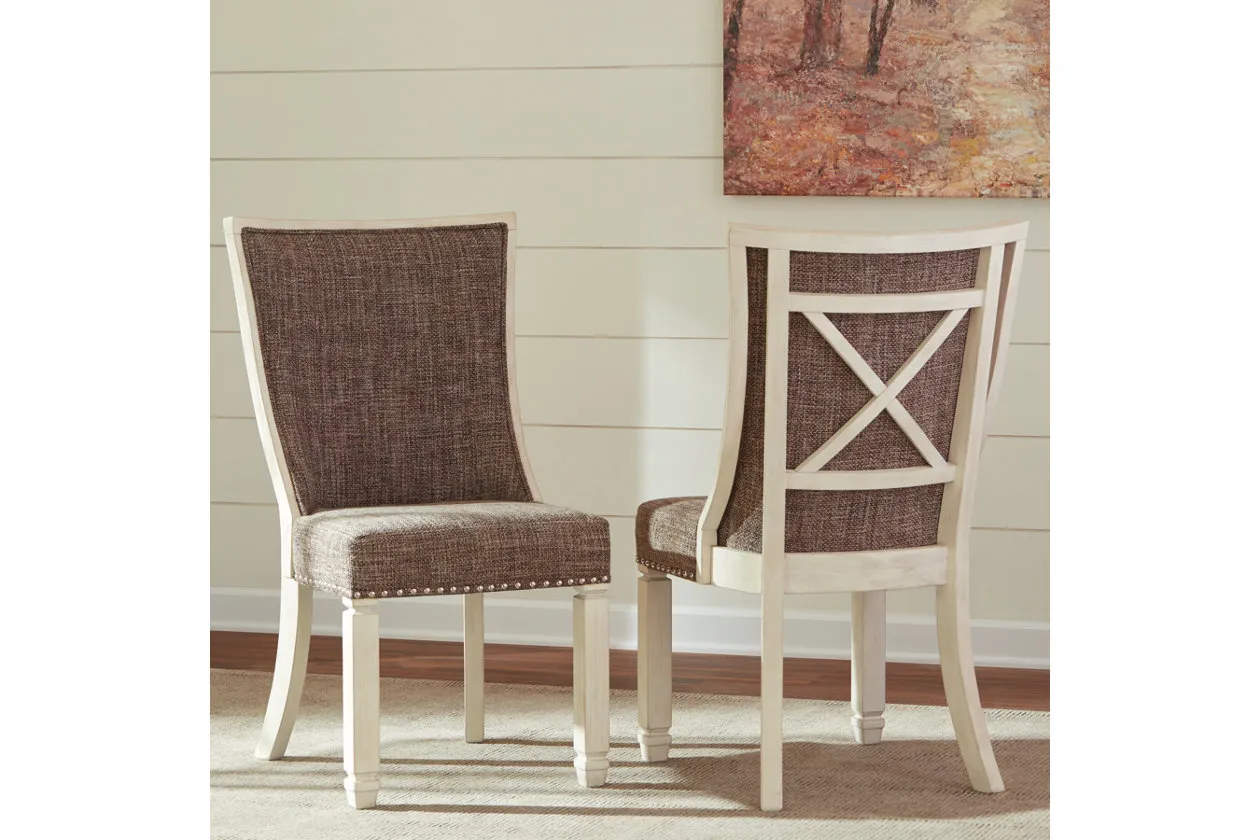 BOLANBURG DINING CHAIR TWO-TONE SIGNATURE DESIGN