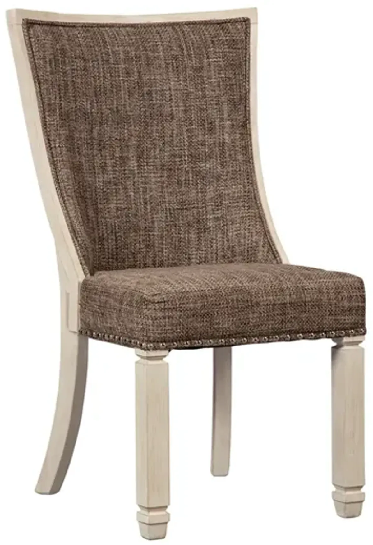 Ashley Bolanburg Two-Tone Contoured Dining Room Chair