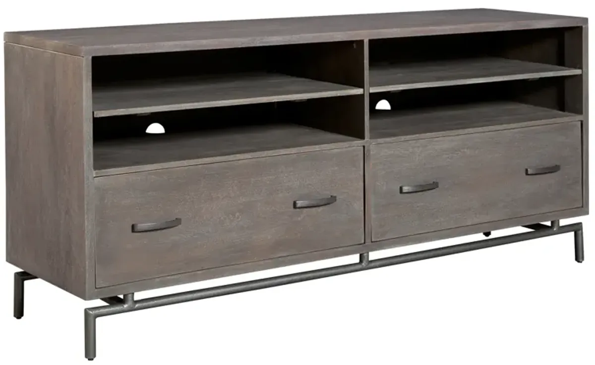 Hekman Sedona Wood Finish Media Entertainment TV Stand