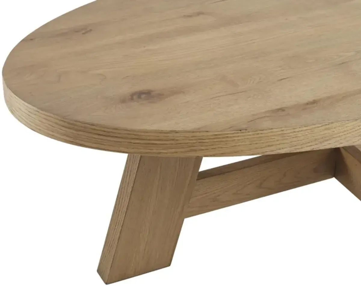 Martin Svensson Boho Natural Oval Coffee Table