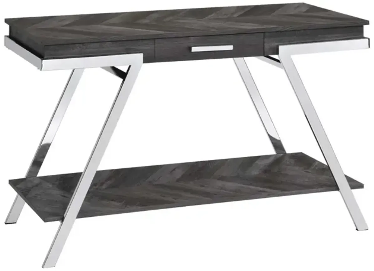 Steve Silver Roma Shadow Grey Sofa Table