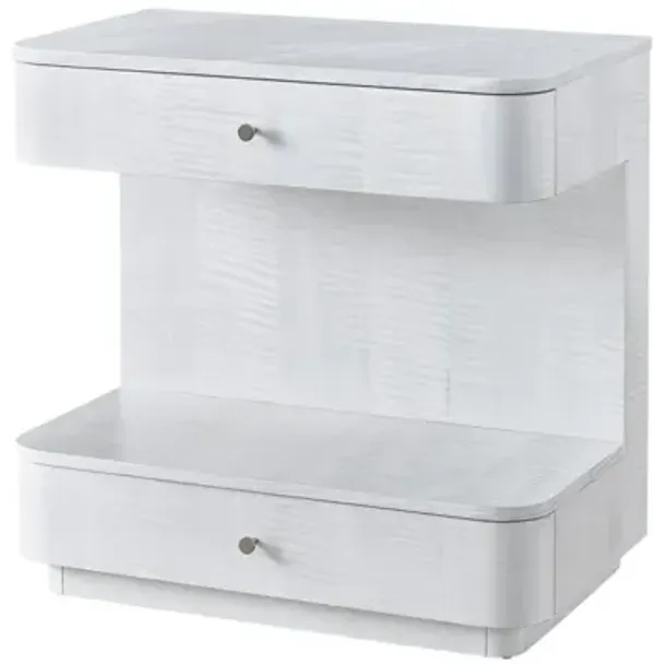 Universal Tranquility Miranda Kerr Home Paris Blanc Sycamore Nightstand
