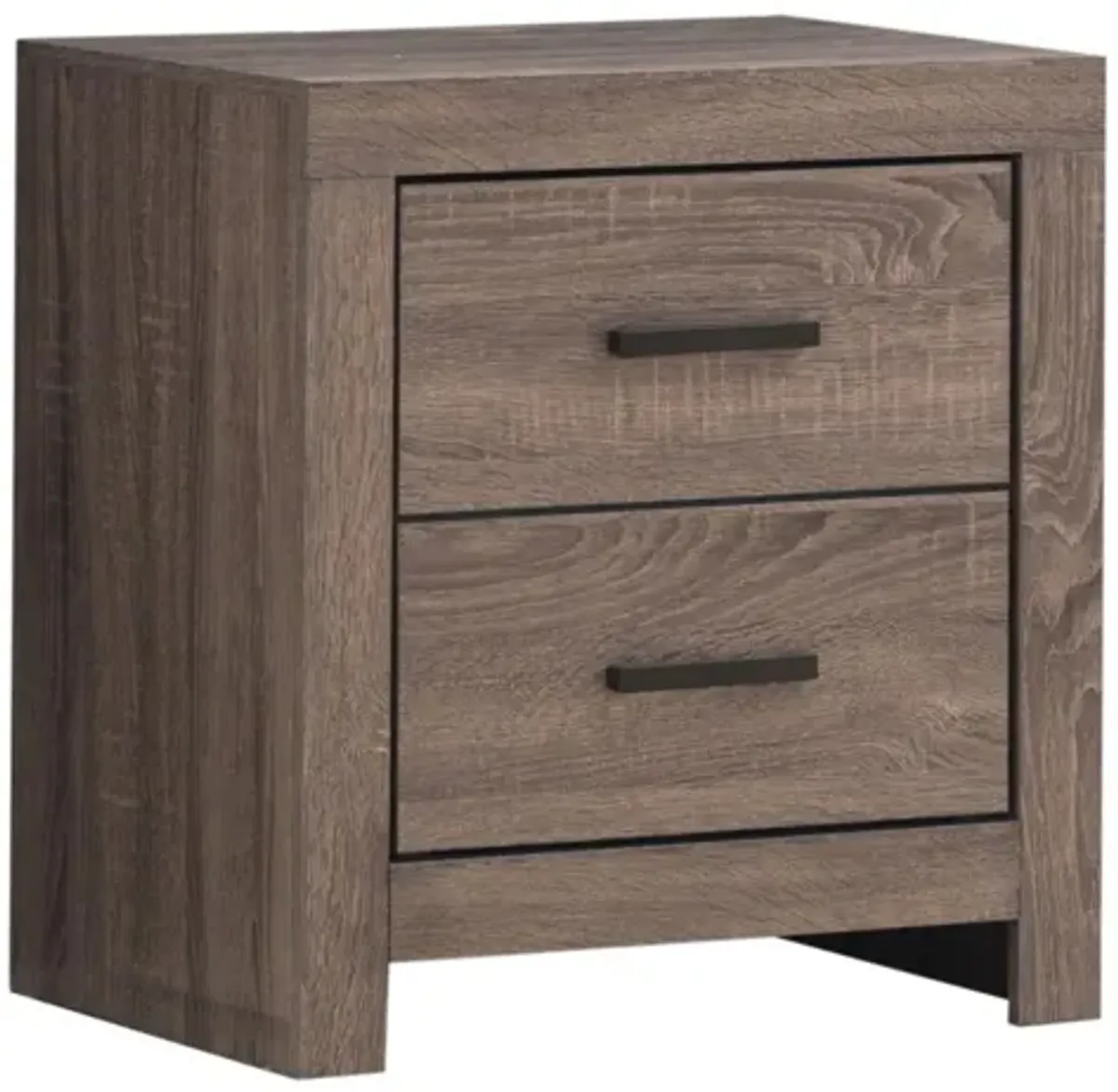 Coaster Brantford 2-Drawer Nightstand Barrel Oak