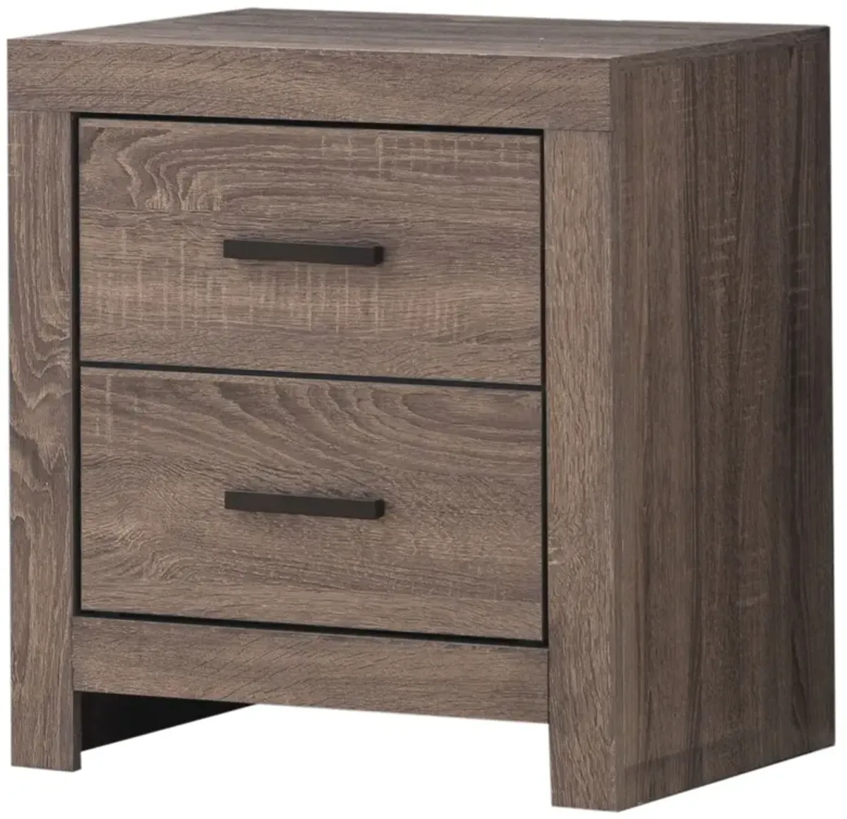 Coaster Brantford 2-Drawer Nightstand Barrel Oak