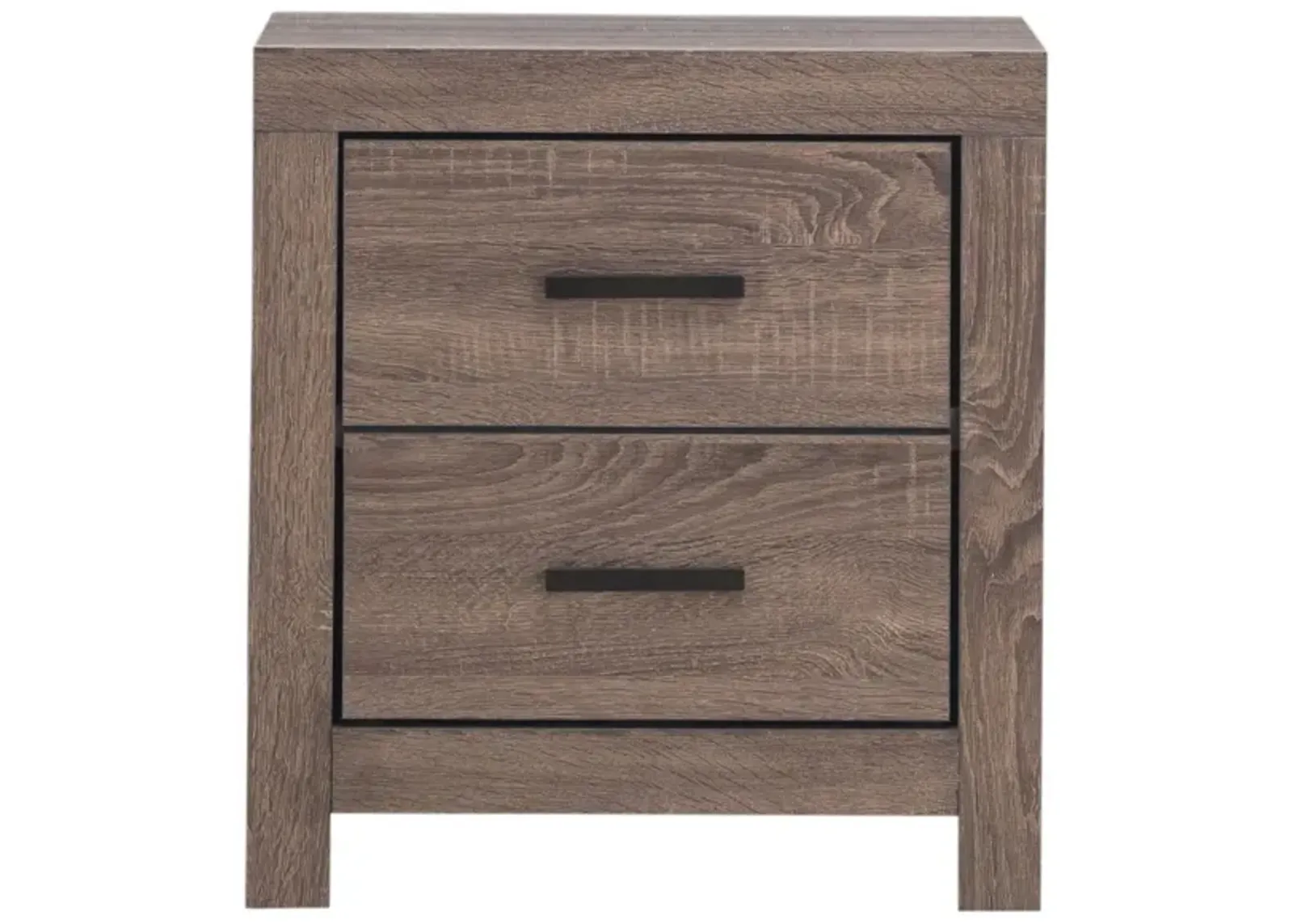 Coaster Brantford 2-Drawer Nightstand Barrel Oak