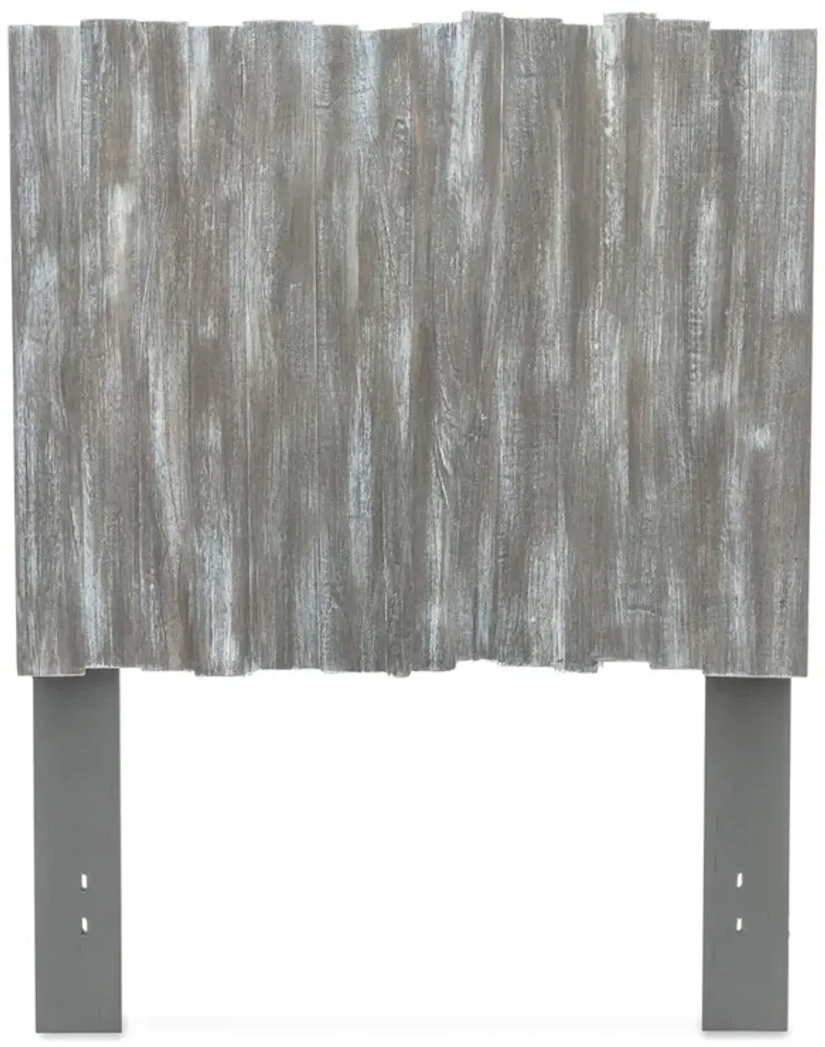 Seawinds Picket Fence Twin Headboard Grey Finish