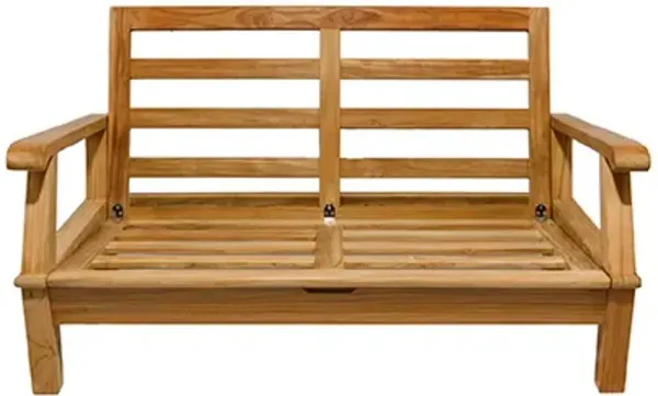 Royal Teak Two-Seater Outdoor Love Seat