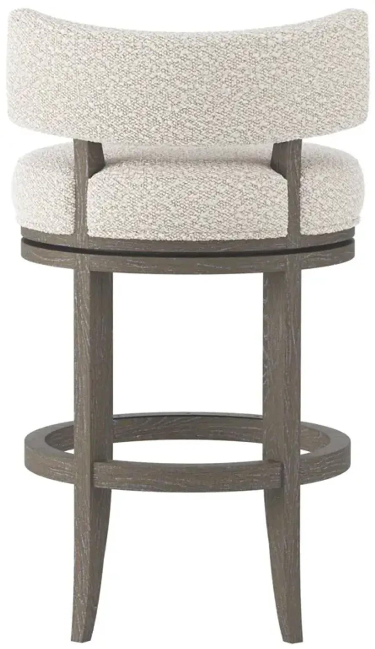 Bernhardt Hirsch Fabric Counter Stool Portobello Finish