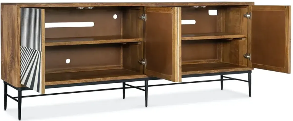 Hooker Furniture Commerce & Market Linear Perspective Sideboard Credenza