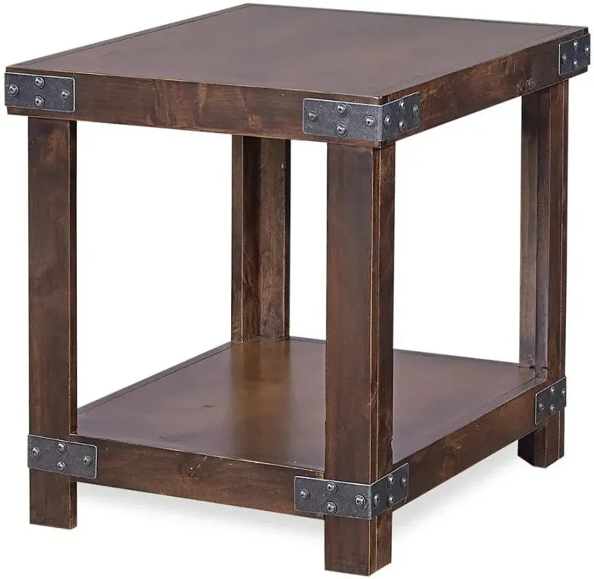 Aspenhome Industrial Lighthouse Grey End Table