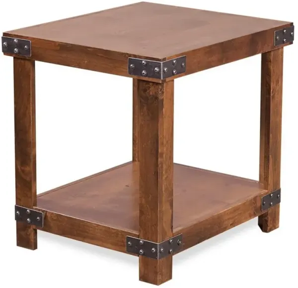 Aspenhome Industrial Lighthouse Grey End Table