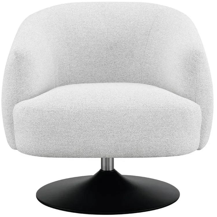 SWIVEL ACCENT CHAIR BEIGE